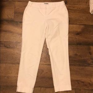 Express white ankle pant. Size 0
